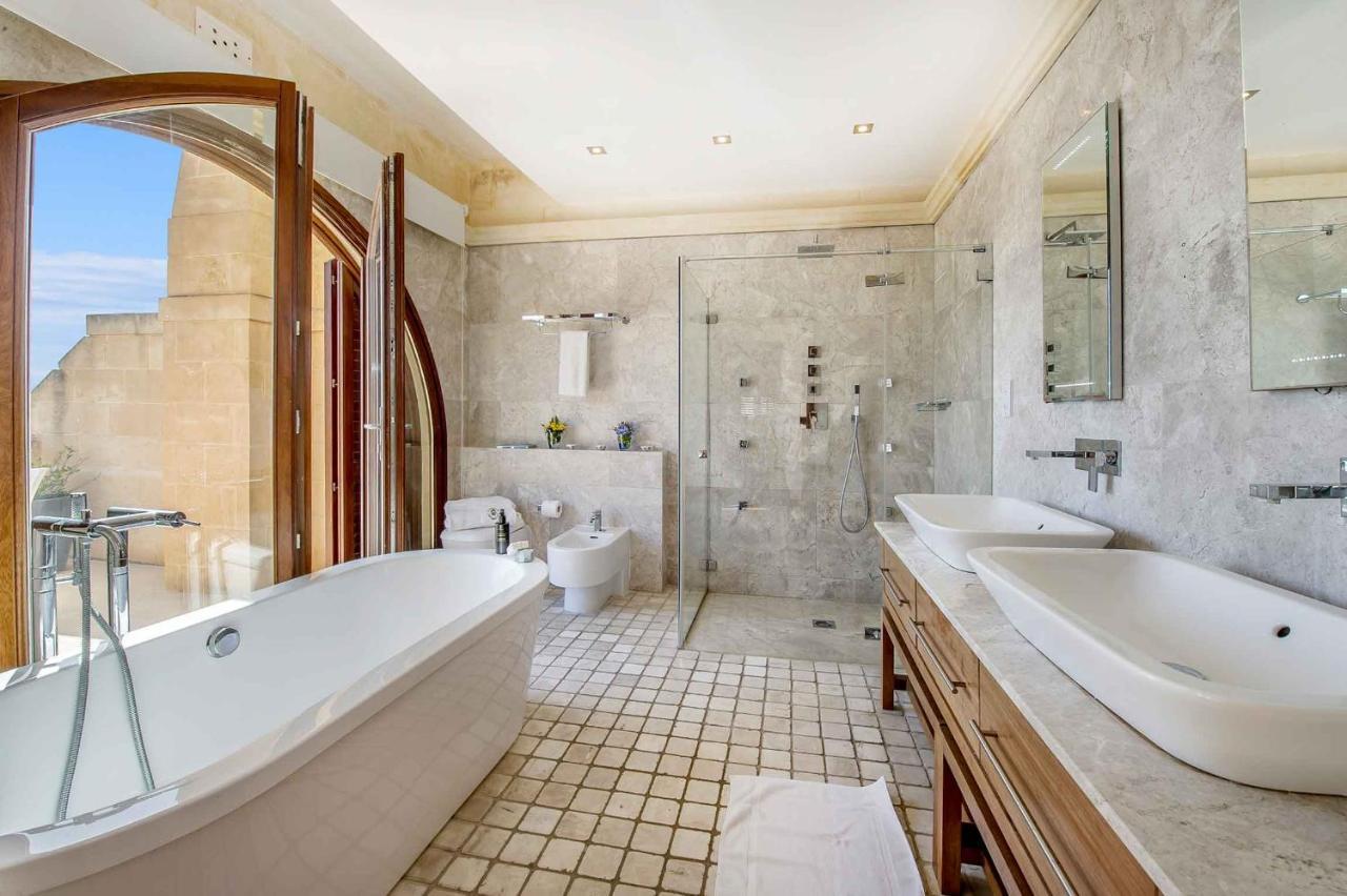 The Almonds Luxury Villa San Lawrenz Exterior foto